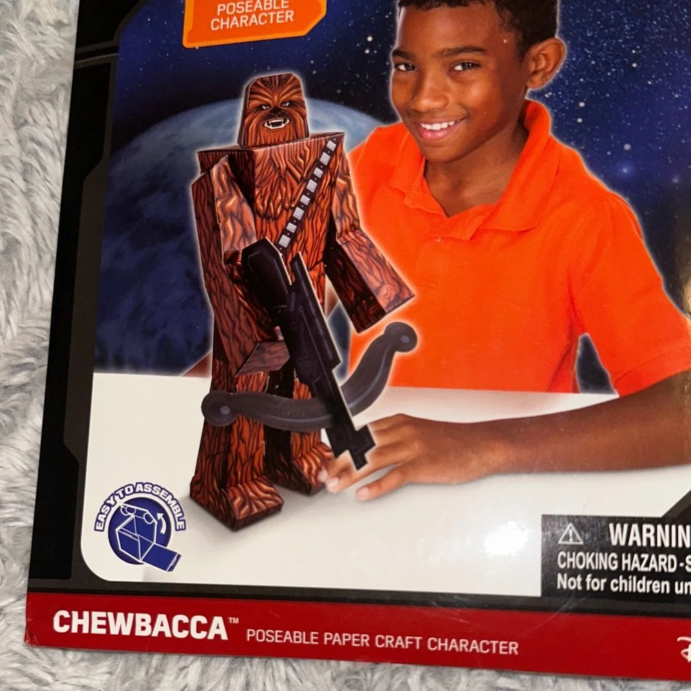 Star Wars Blueprints Paper Craft Set - Chewbacca‎ and Darth Vader